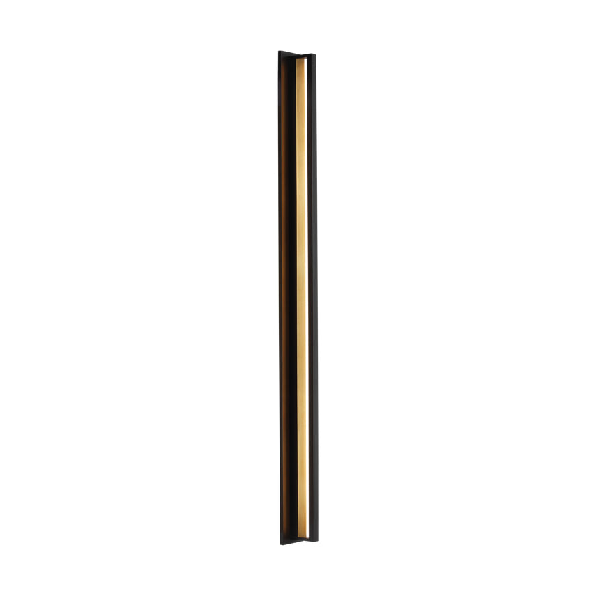 Black 60-inch Exterior Wall Lamp by Visual & Comfort & Co