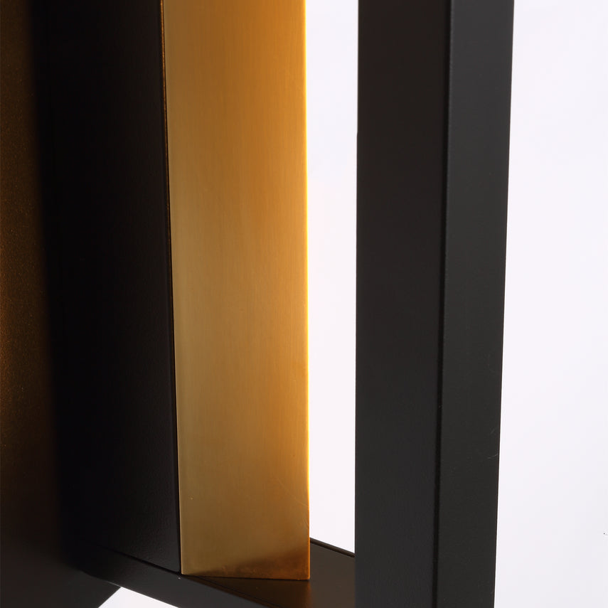 Black 60-inch Exterior Wall Lamp by Visual & Comfort & Co