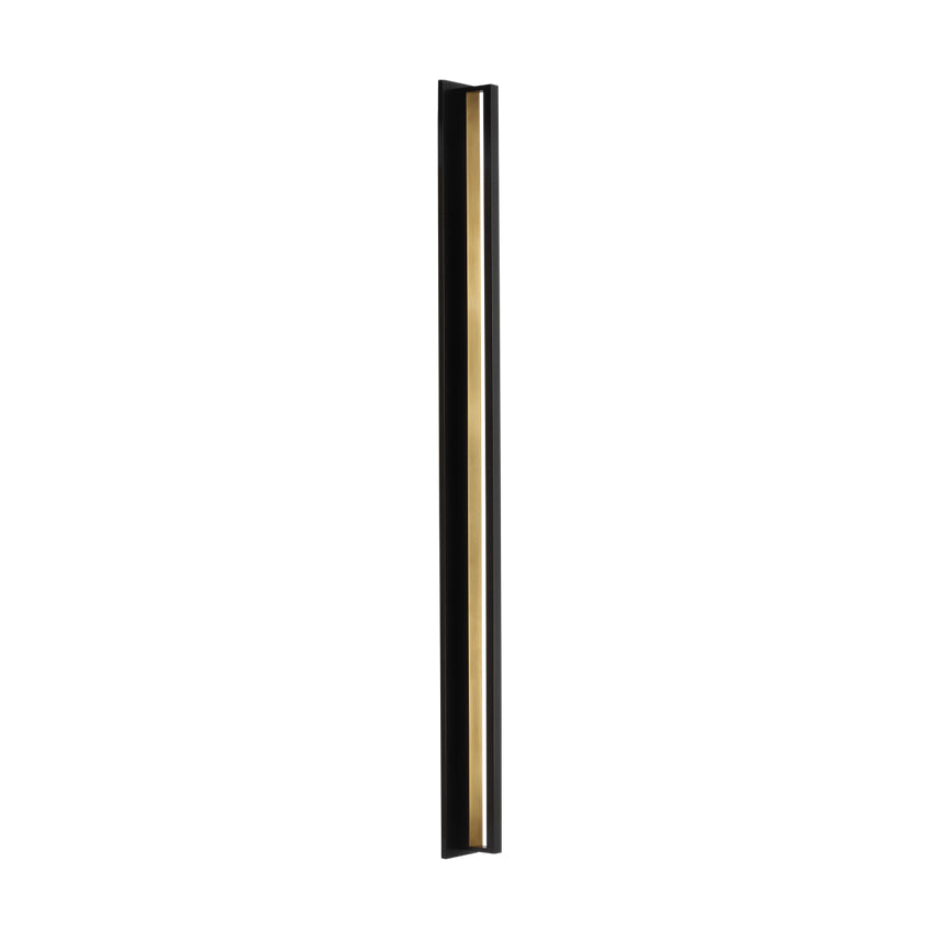 Black 60-inch Exterior Wall Lamp by Visual & Comfort & Co