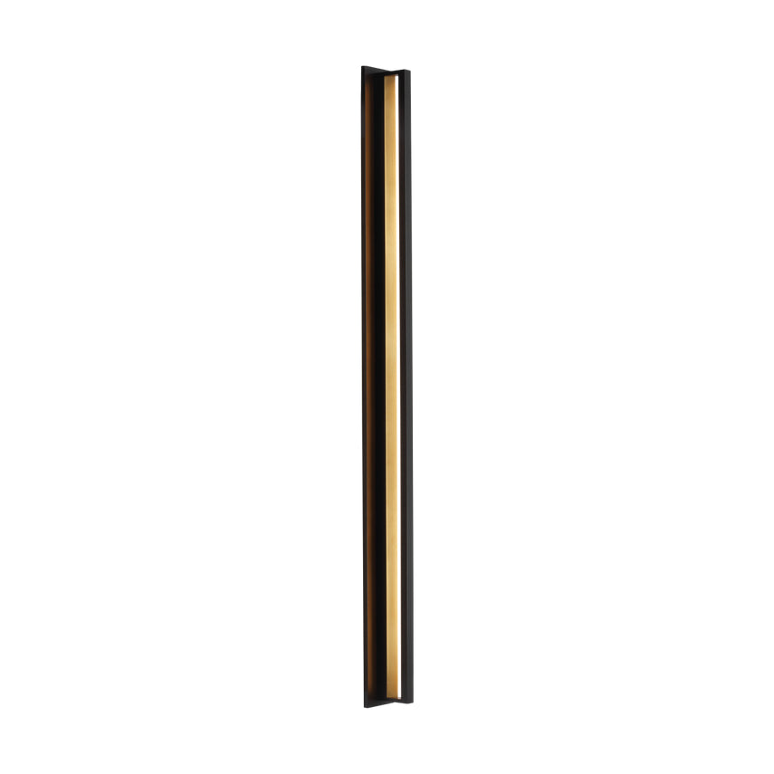 Black 60-inch Exterior Wall Lamp by Visual & Comfort & Co