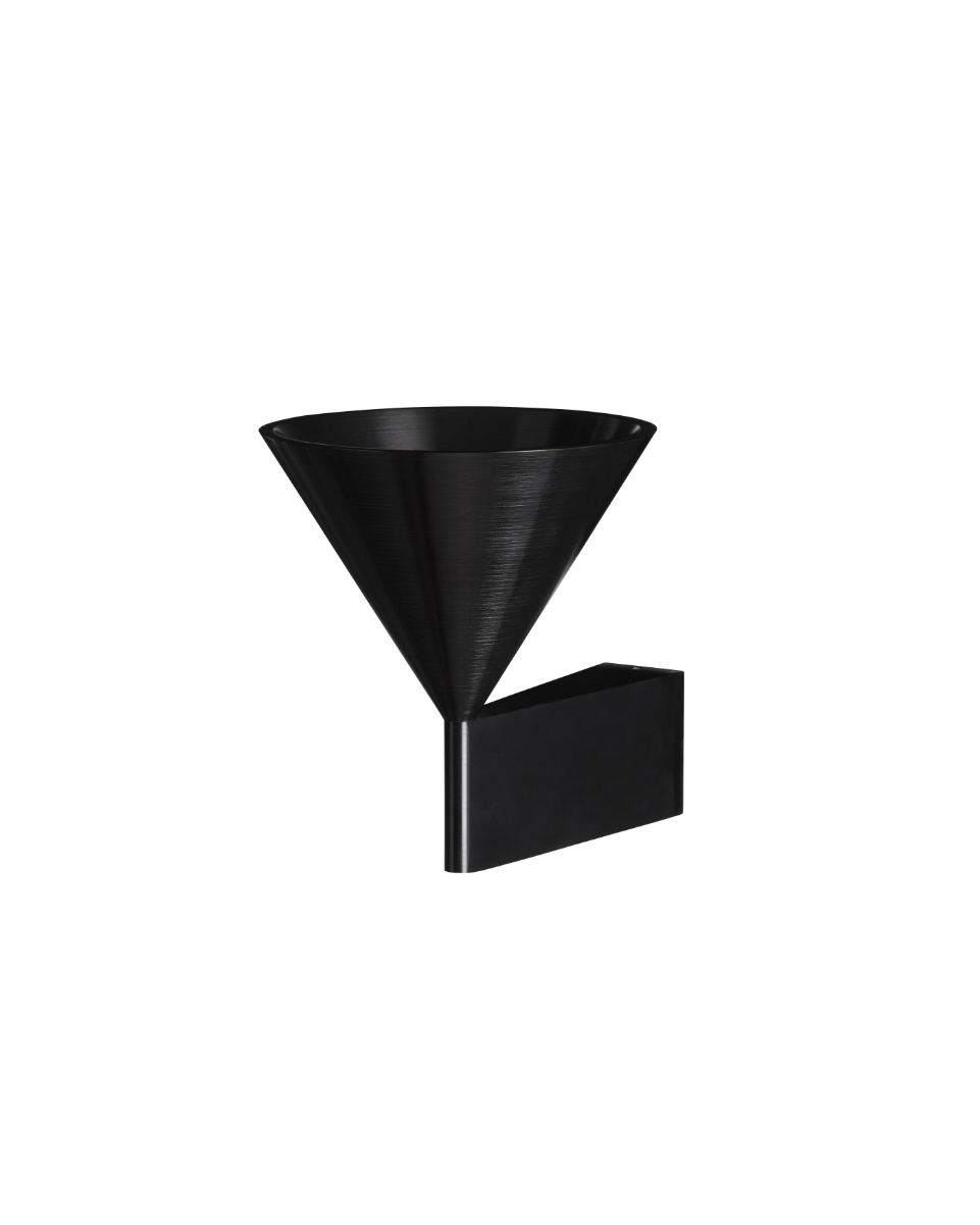 Pholc Apollo wall light by Broberg & Ridderstråle – Apollo 14 (single cone) Darkest Hour