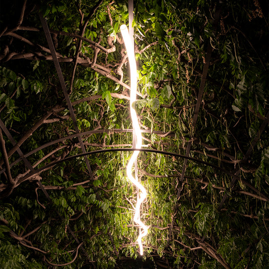 Artemide La Linea Outdoor Wall & Ceiling Light in a room setting