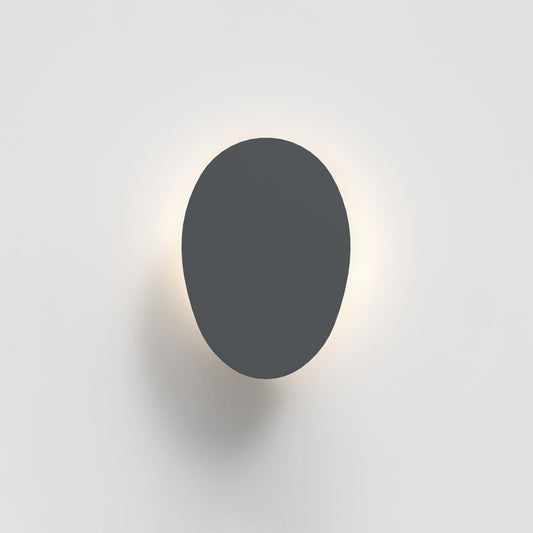 Artemide Facce Wall/Ceiling Alpha Shallow LED 3000K Anthracite RDFAK01S83006AN