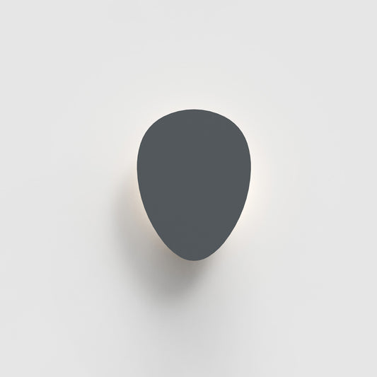 Artemide Facce Wall/Ceiling Tetro Shallow LED 3500K Anthracite RDFAK03S83506AN