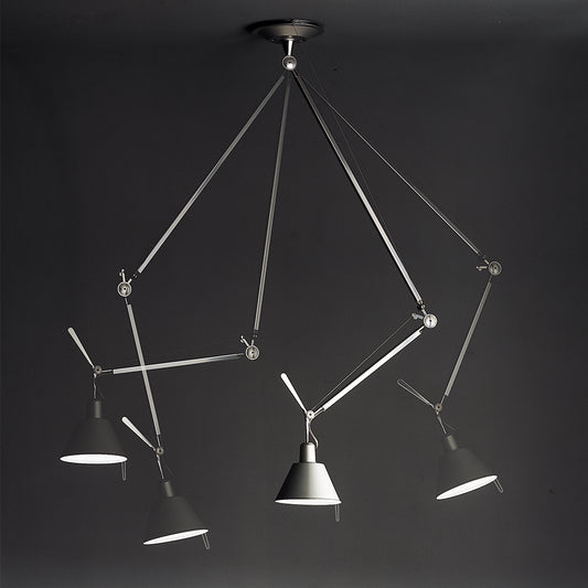 Artemide Tolomeo Off Center Pendant Light in a room setting