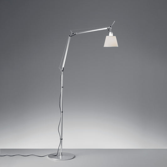 Artemide Tolomeo With Shade Floor Lamp in a room setting