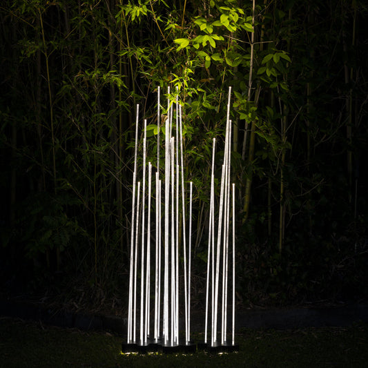 Reference photo: complete Artemide Reeds Outdoor Floor Light (this listing is the Reeds IP68 Remote Driver (2-Wire Dimming) part)