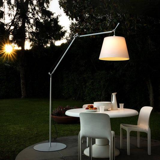 Artemide Tolomeo Mega Outdoor Floor Light in a room setting