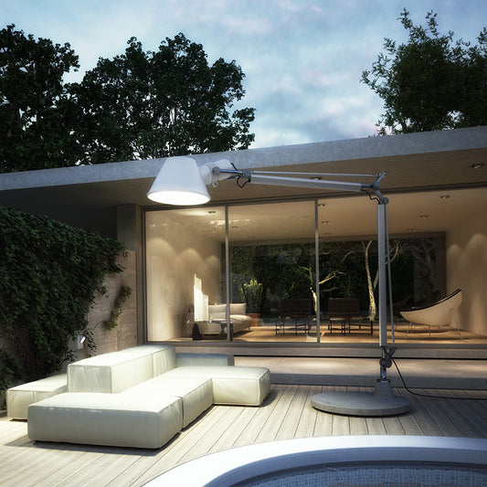Artemide Tolomeo XXL Outdoor Floor Light in a room setting