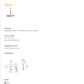 Enhance Ambiance with Adjustable Melampo Lamp - Spec Sheet