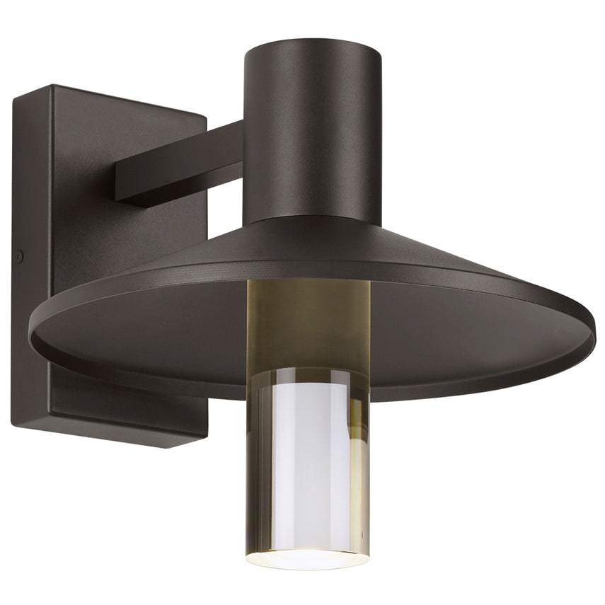 Ash 12 Charcoal Outdoor Wall Sconce 700Owashh92 by Visual & Comfort & Co