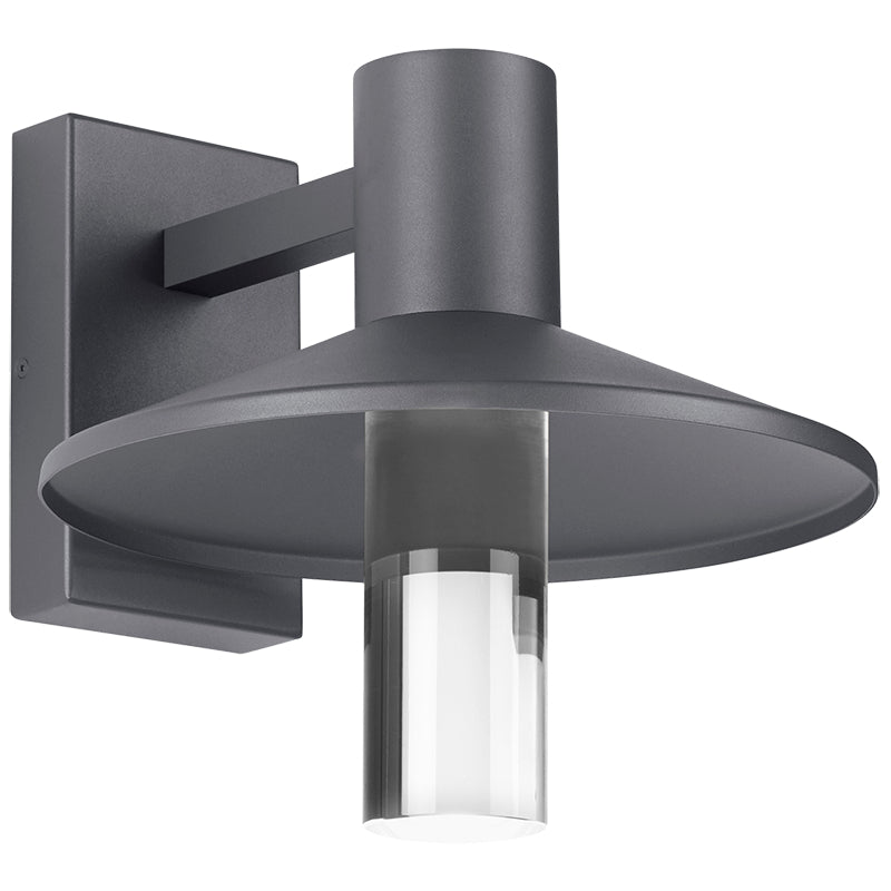 Ash 12 Charcoal Outdoor Wall Sconce 700Owashh92 by Visual & Comfort & Co