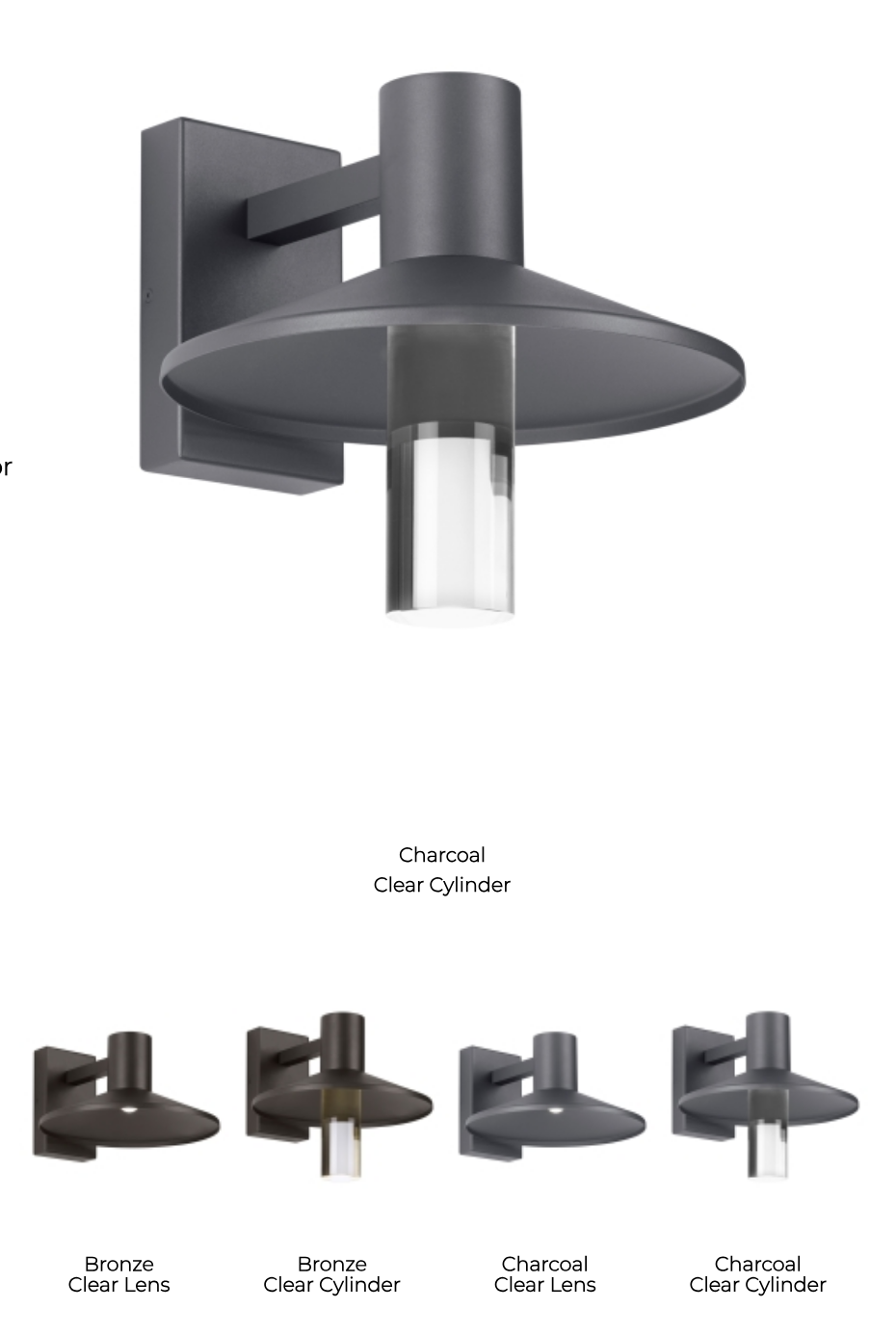 Ash 12 Charcoal Outdoor Wall Sconce 700Owashh92 by Visual & Comfort & Co