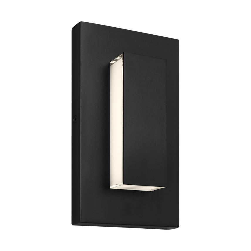Outdoor Wall Sconce Aspen 8 Brass Charcoal Black by Visual & Comfort & Co