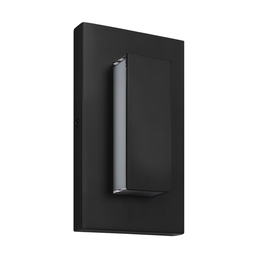 Outdoor Wall Sconce Aspen 8 Brass Charcoal Black by Visual & Comfort & Co