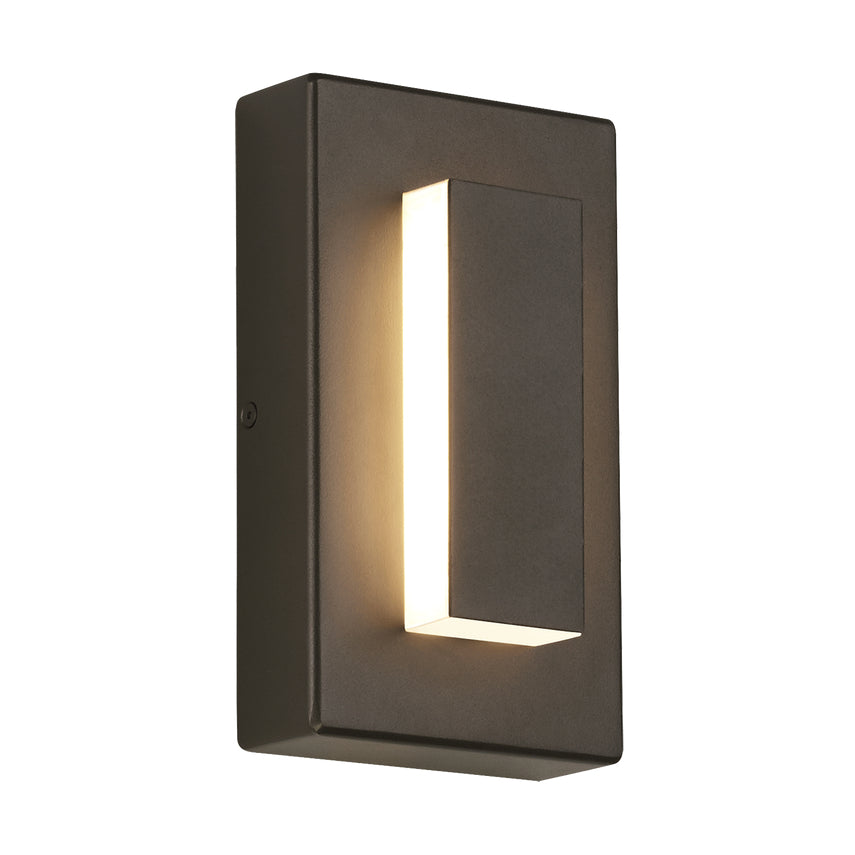 Outdoor Wall Sconce Aspen 8 Brass Charcoal Black by Visual & Comfort & Co