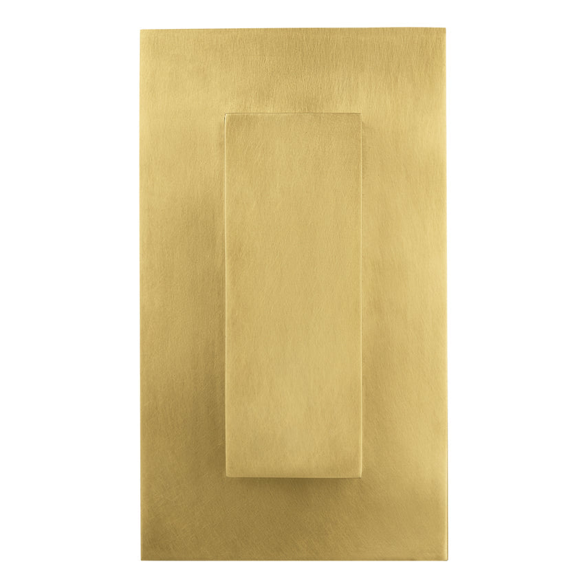 Outdoor Wall Sconce Aspen 8 Brass Charcoal Black by Visual & Comfort & Co