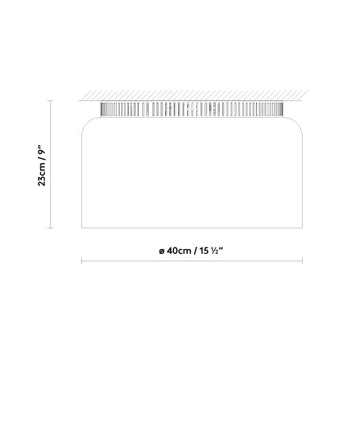 B.lux Aspen C40B dimension drawing