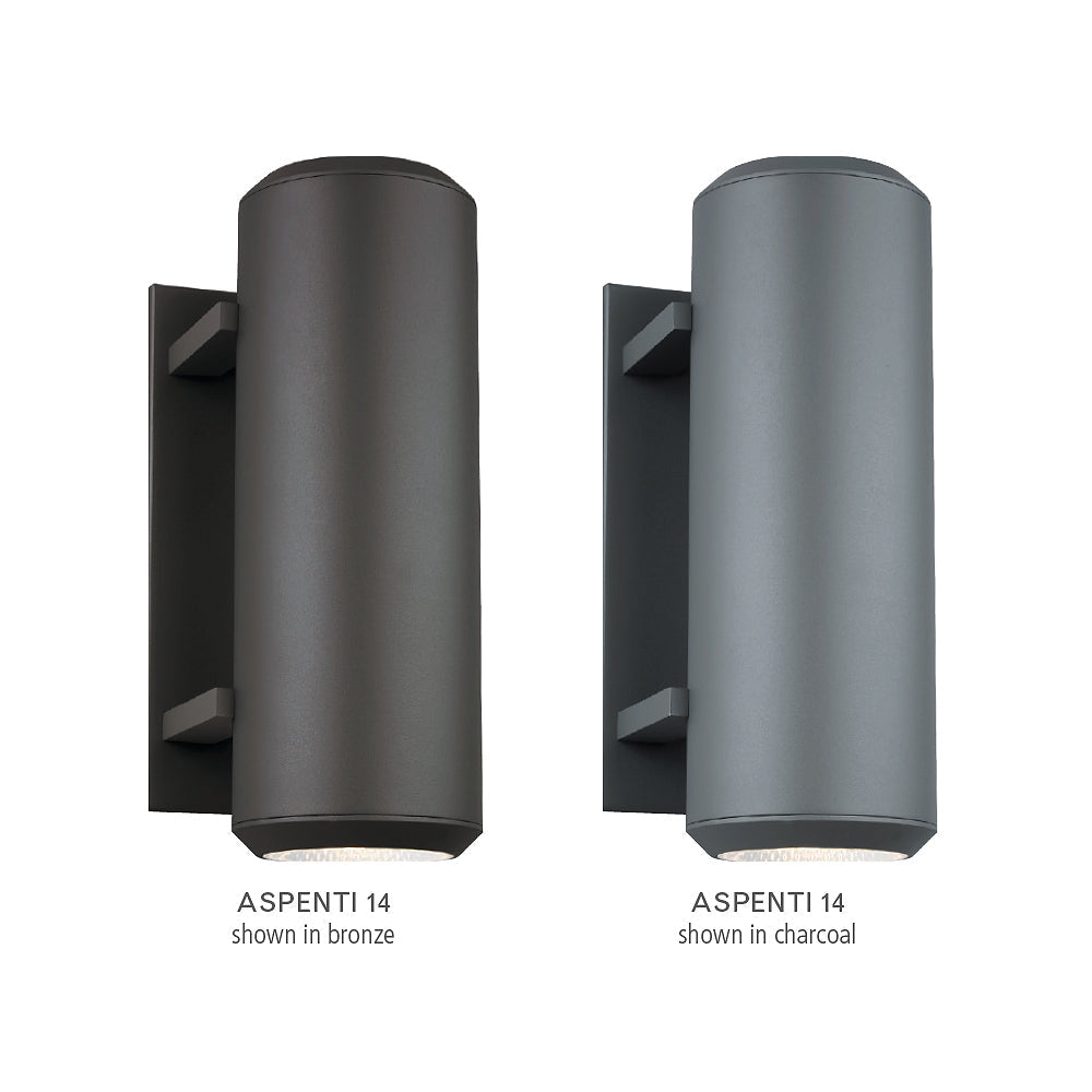 Industrial Outdoor Wall Light Aspenti 14 by Visual & Comfort & Co