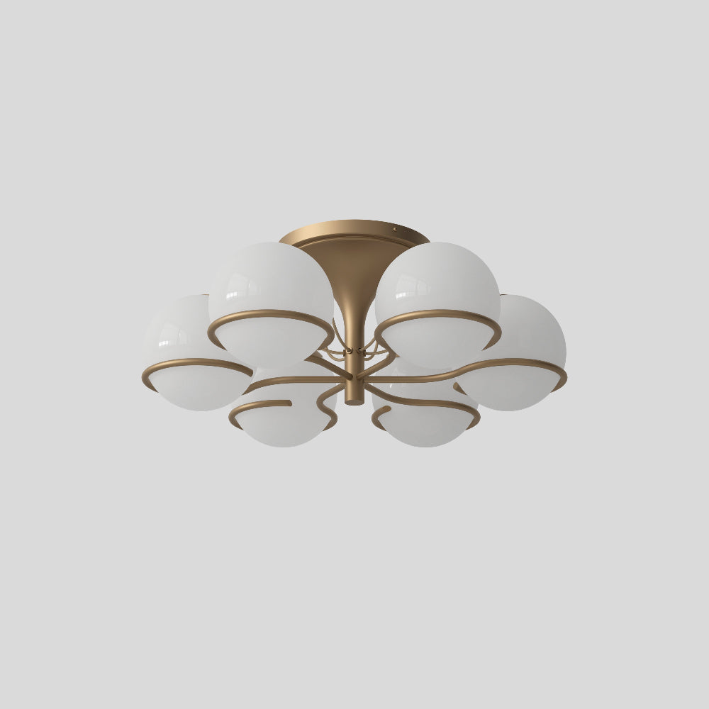 Model 2042/6 by Astep — champagne mount, switched off