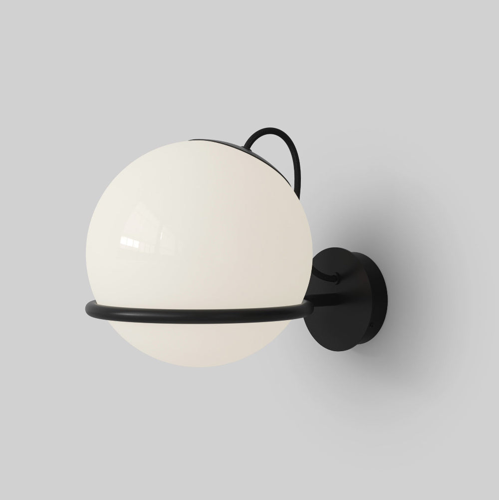Model 238/1 by Astep — black ring, switched on