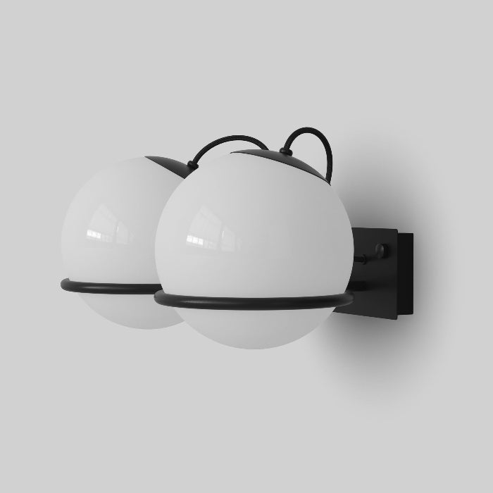 Model 238/2 by Astep — black rings, switched off