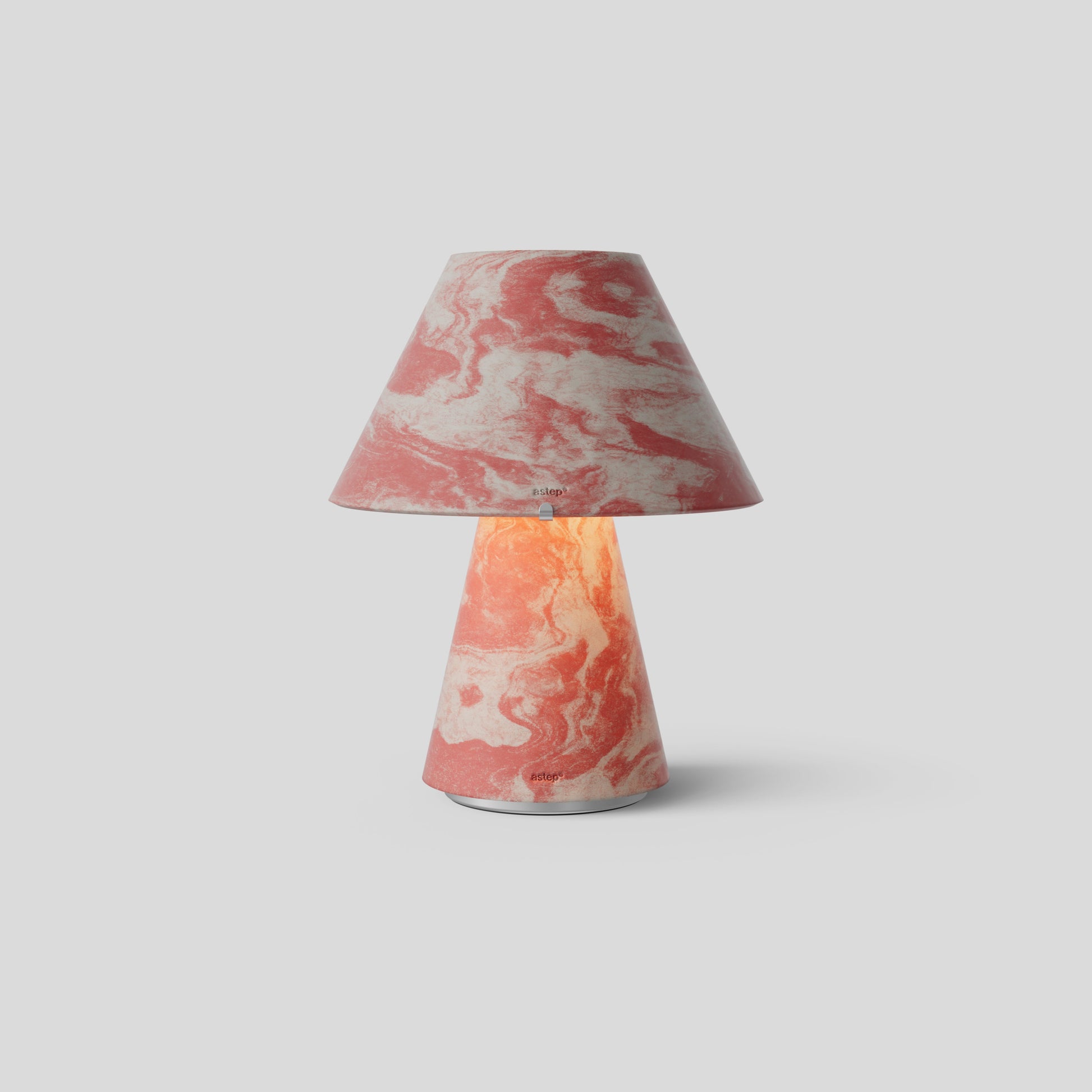 Upglas T2 Table Lamp in Coral