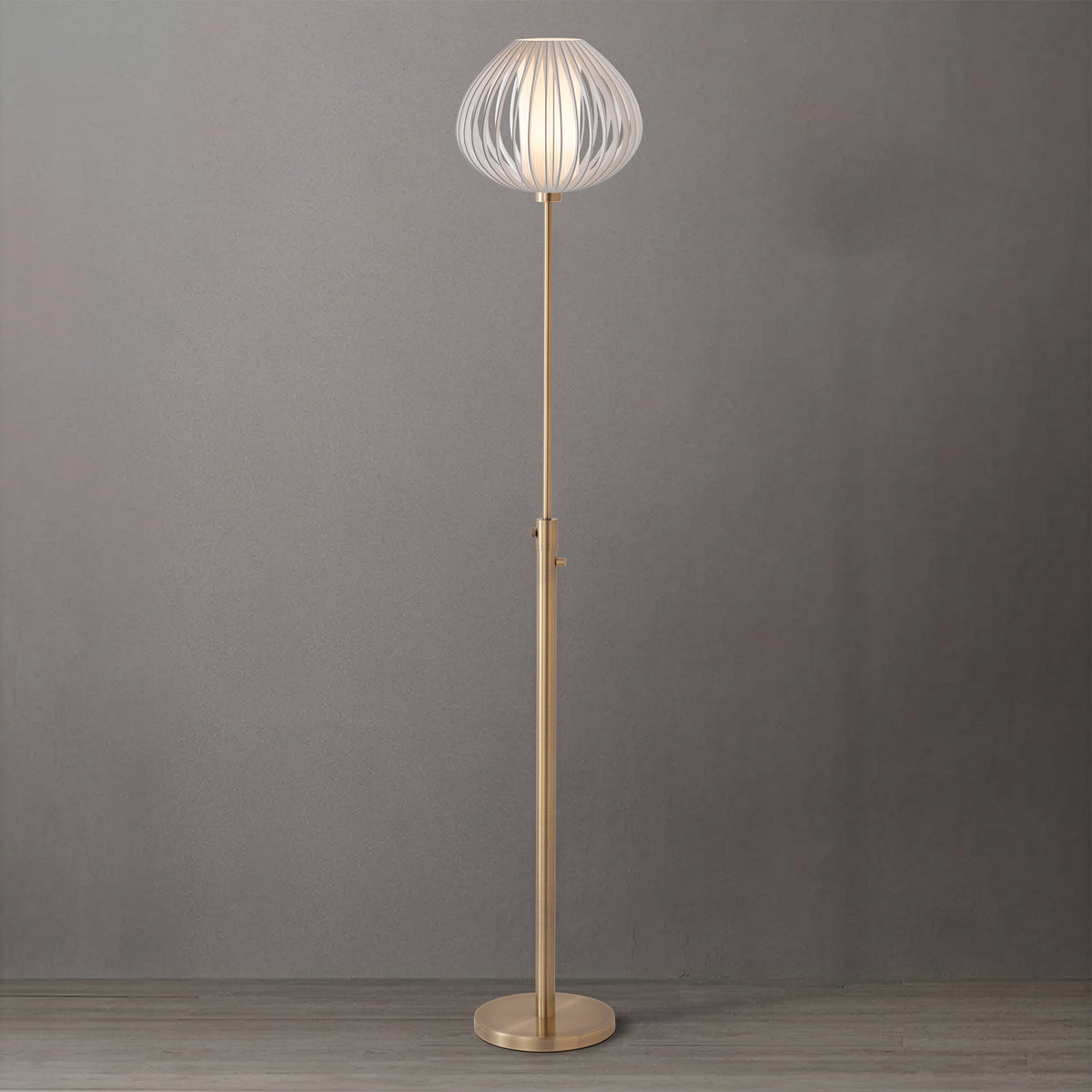 Bloom Torchiere Lamp by Nova of California – view 3