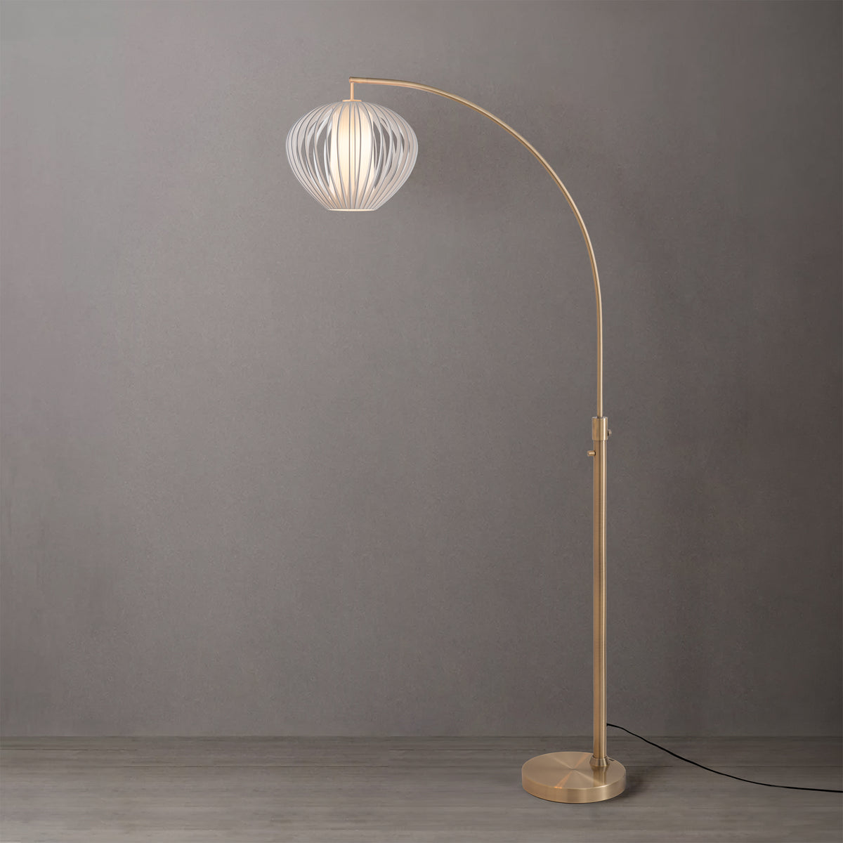 Bloom 75"H Chairside Arc Lamp by Nova of California – view 4