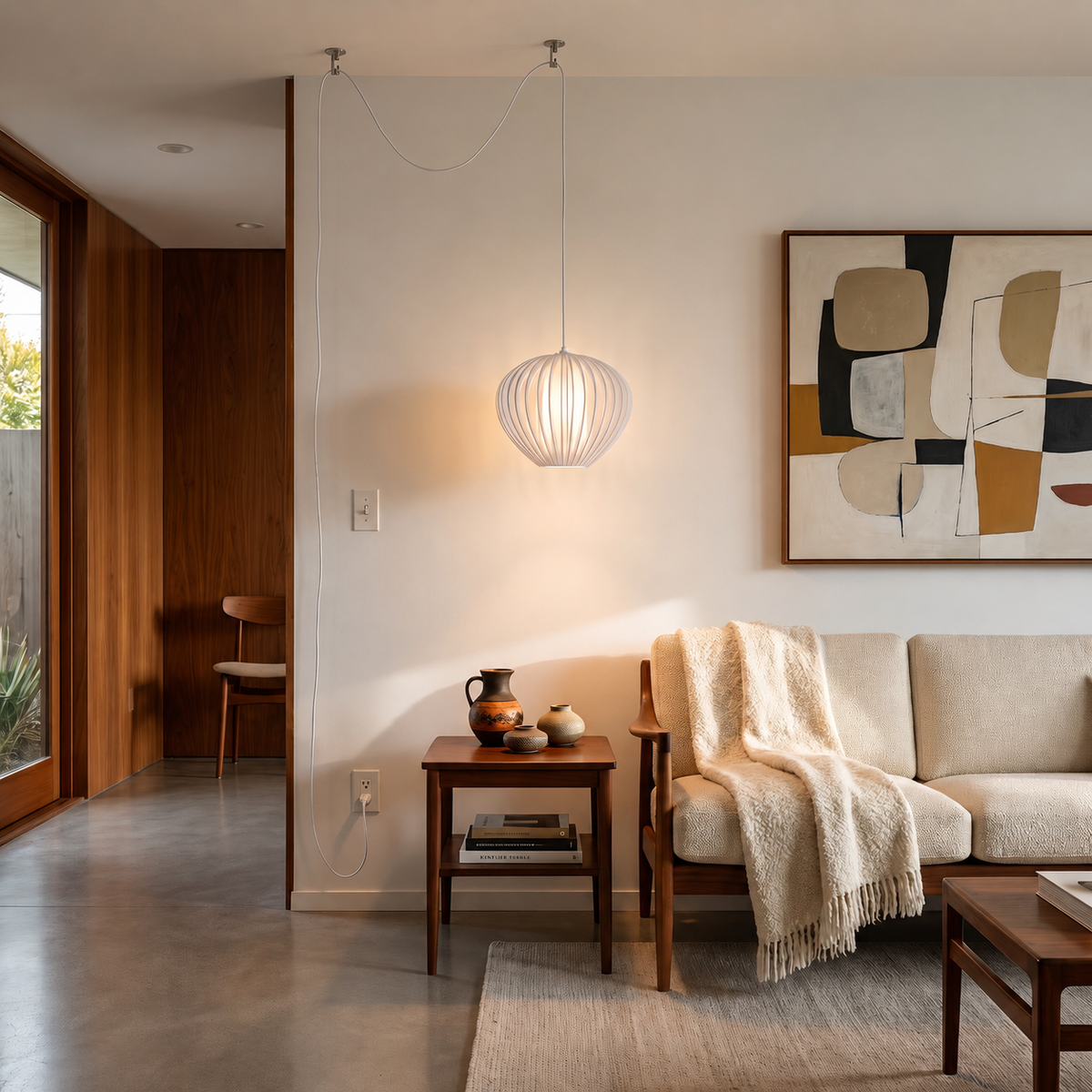 Bloom Swag Lamp by Nova of California – view 2