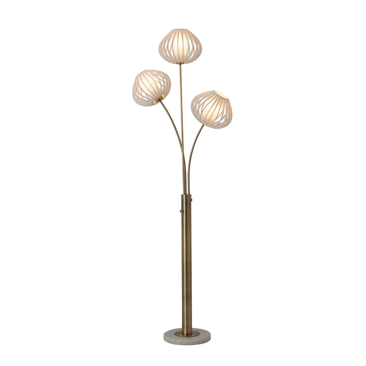 Bloom 3-Light Floor Lamp by Nova of California, Default – view 2
