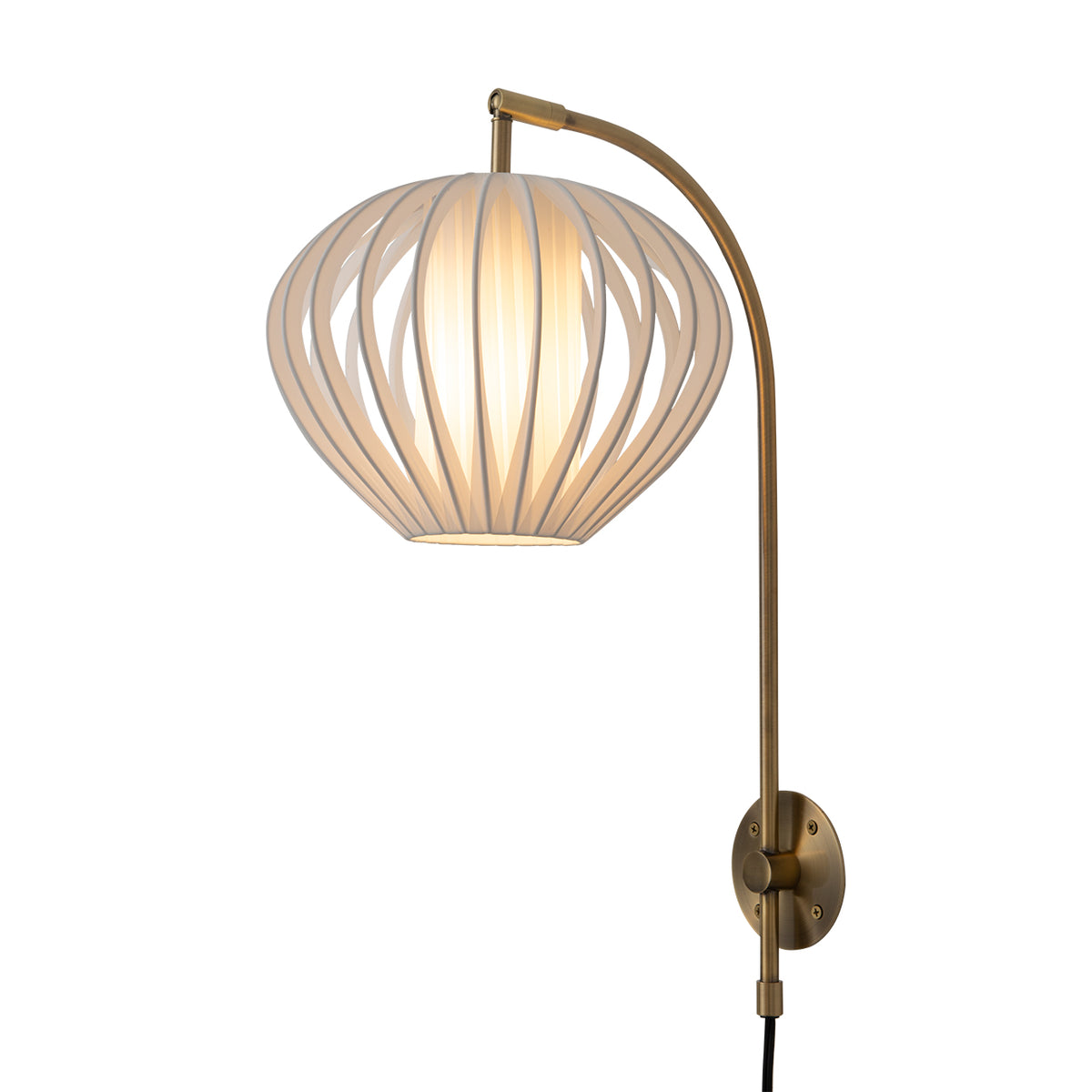 Bloom Plug-in Wall Sconce by Nova of California, Default – view 2