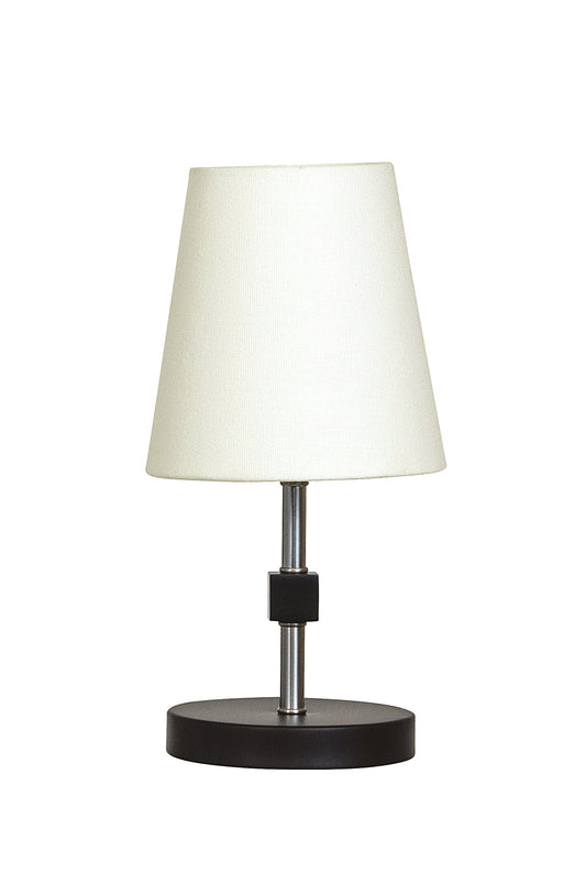 House of Troy Bryson Mini Accent Lamp in Black/Satin Nickel