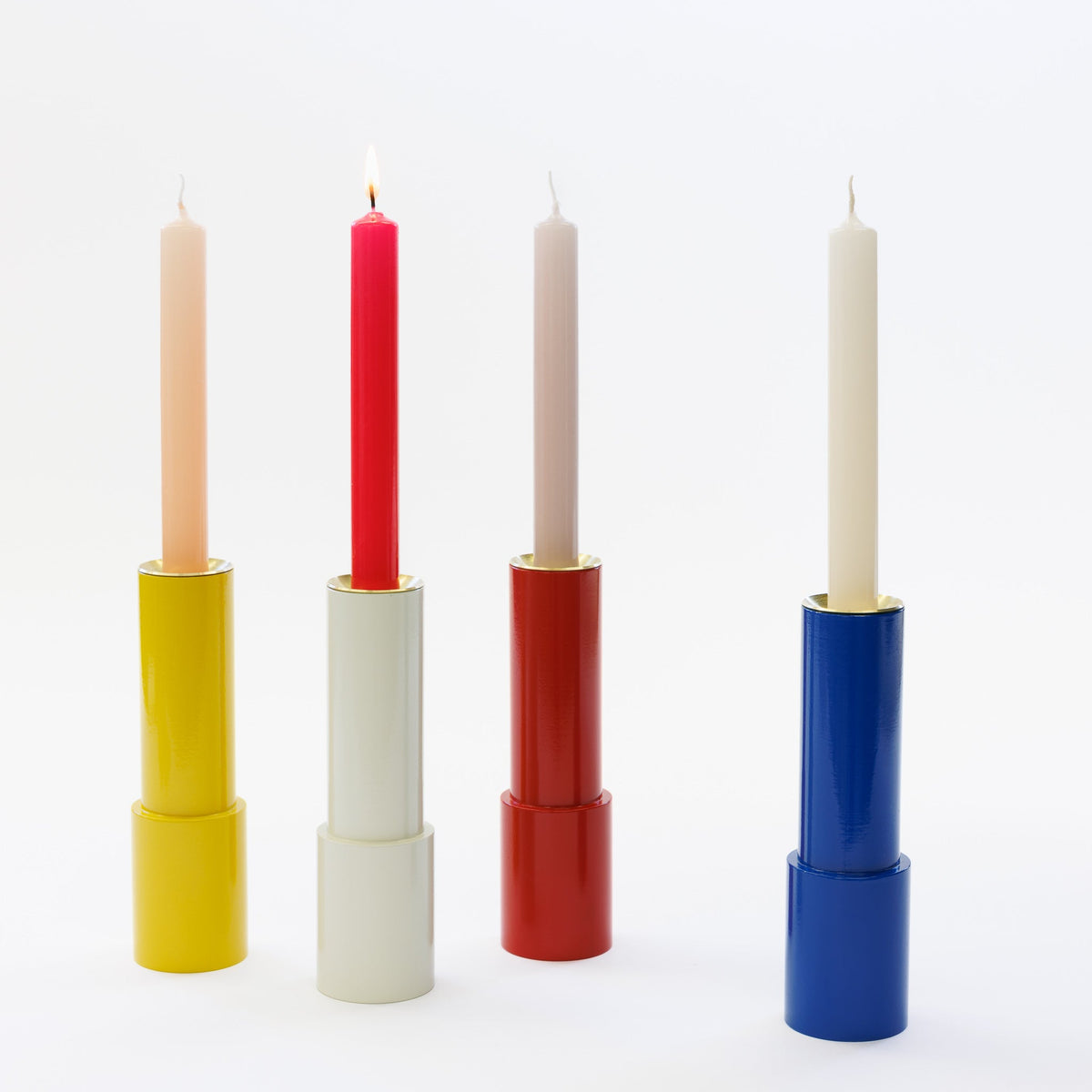 Sophie Taeuber-Arp Wooden Candlestick by IC Design (photo 4 of 17)