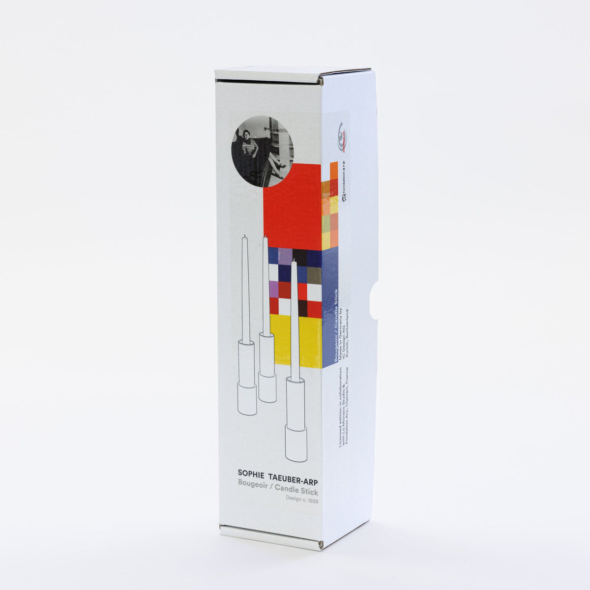 Sophie Taeuber-Arp Wooden Candlestick by IC Design (photo 13 of 17)