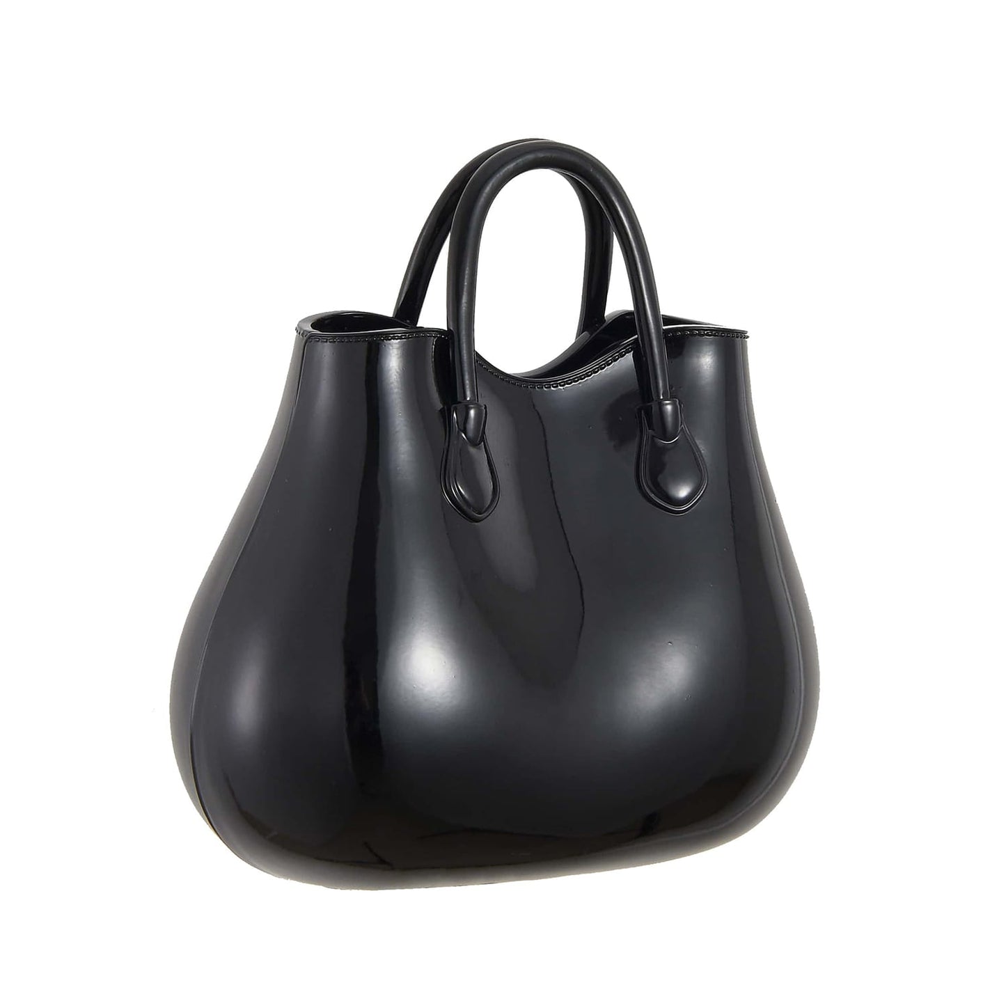 Luxe Noir Decorative Designer Bag by Finesse Decor BG-P25-BLK