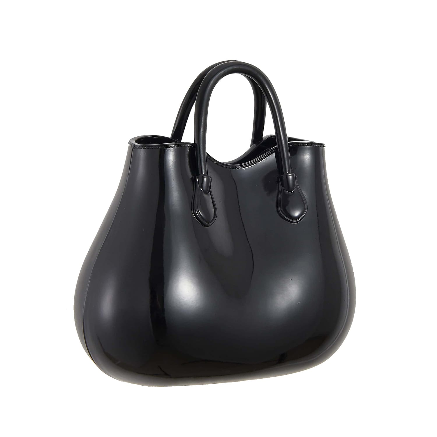 Luxe Noir Decorative Designer Bag by Finesse Decor BG-P25-BLK