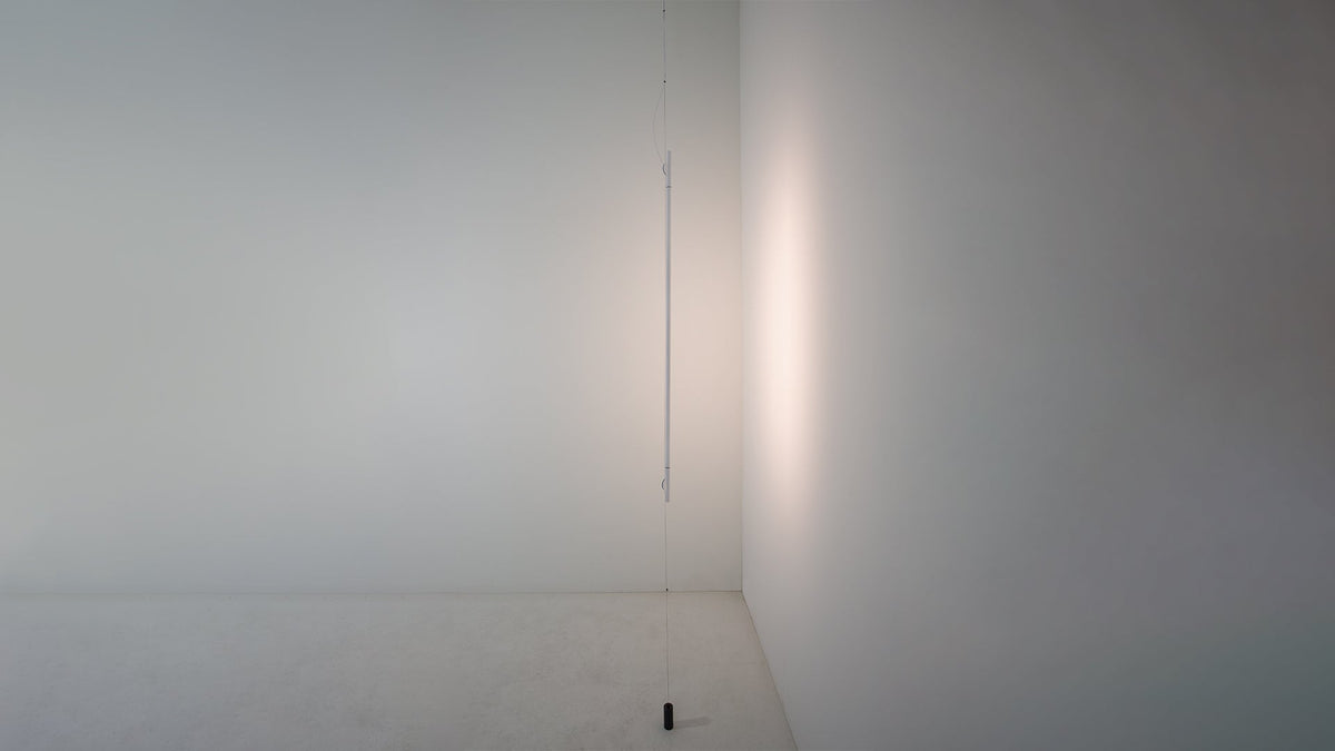 Bimu SV linear pendant lamp in a room