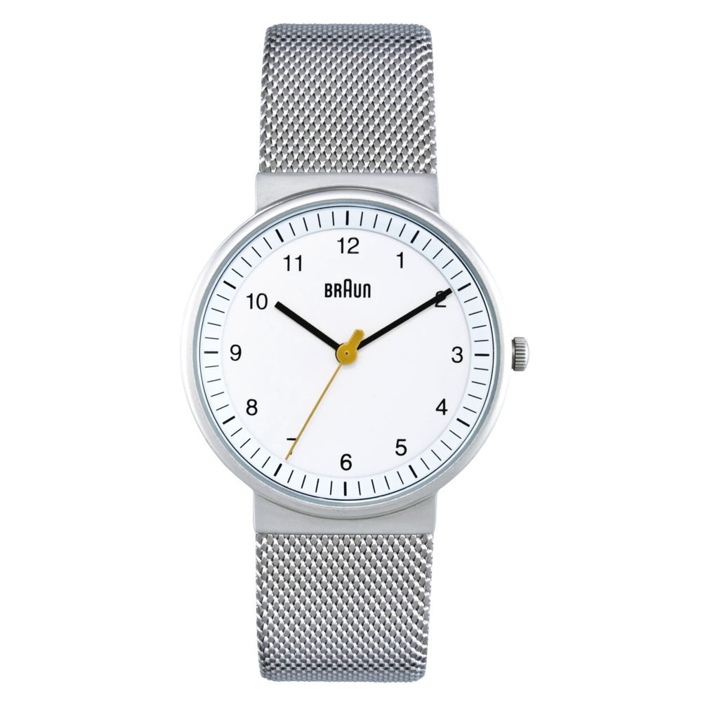Braun BN0031 Ladies’ Classic Watch, White Dial, Steel Mesh (photo 2 of 7)