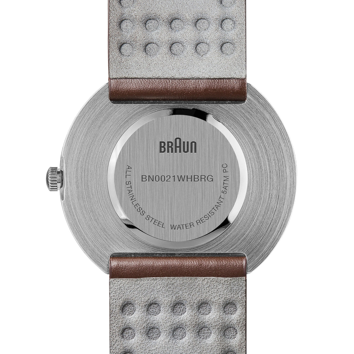 Braun BN0021 Classic Watch, White Dial, Brown Leather (photo 3 of 9)