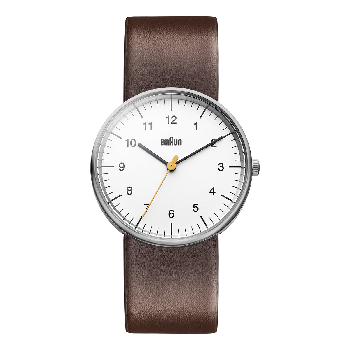 Braun BN0021 Classic Watch, White Dial, Brown Leather (photo 2 of 9)