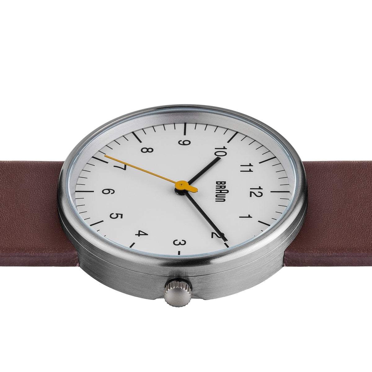 Braun BN0021 Classic Watch, White Dial, Brown Leather (photo 7 of 9)