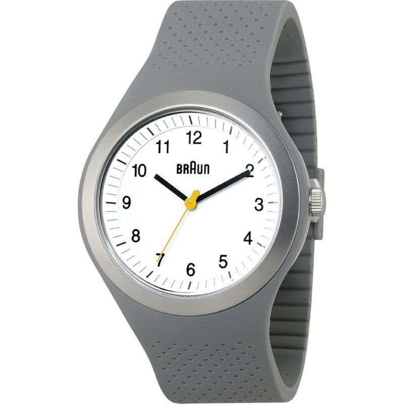 Braun BN0111 Sports Watch, White Dial, Grey Silicone (photo 2 of 4)