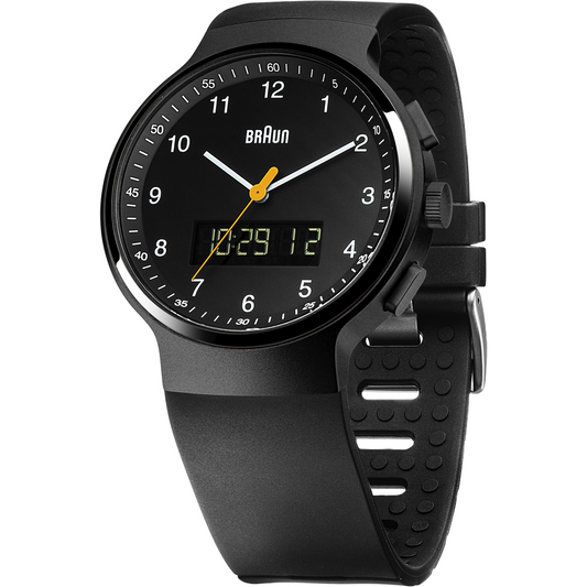 Braun BN0159 Classic Ana-Digi Watch, All Black (photo 1 of 2)
