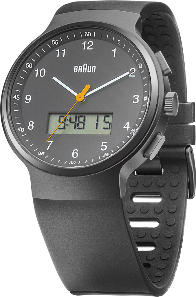 Braun BN0159 Classic Ana-Digi Watch, Grey (photo 1 of 2)