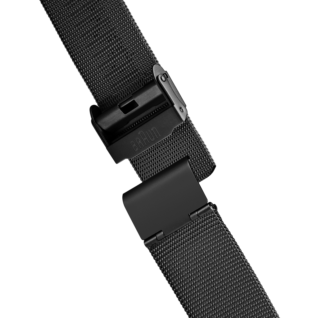 Braun BN0211 Classic Slim Watch, Black Mesh (photo 5 of 5)