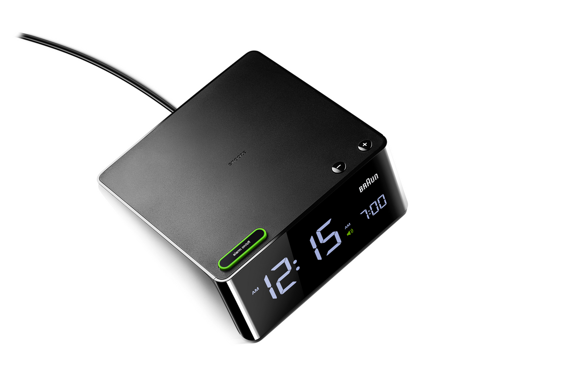 Braun BC16 Digital Alarm Clock, Black (photo 4 of 9)
