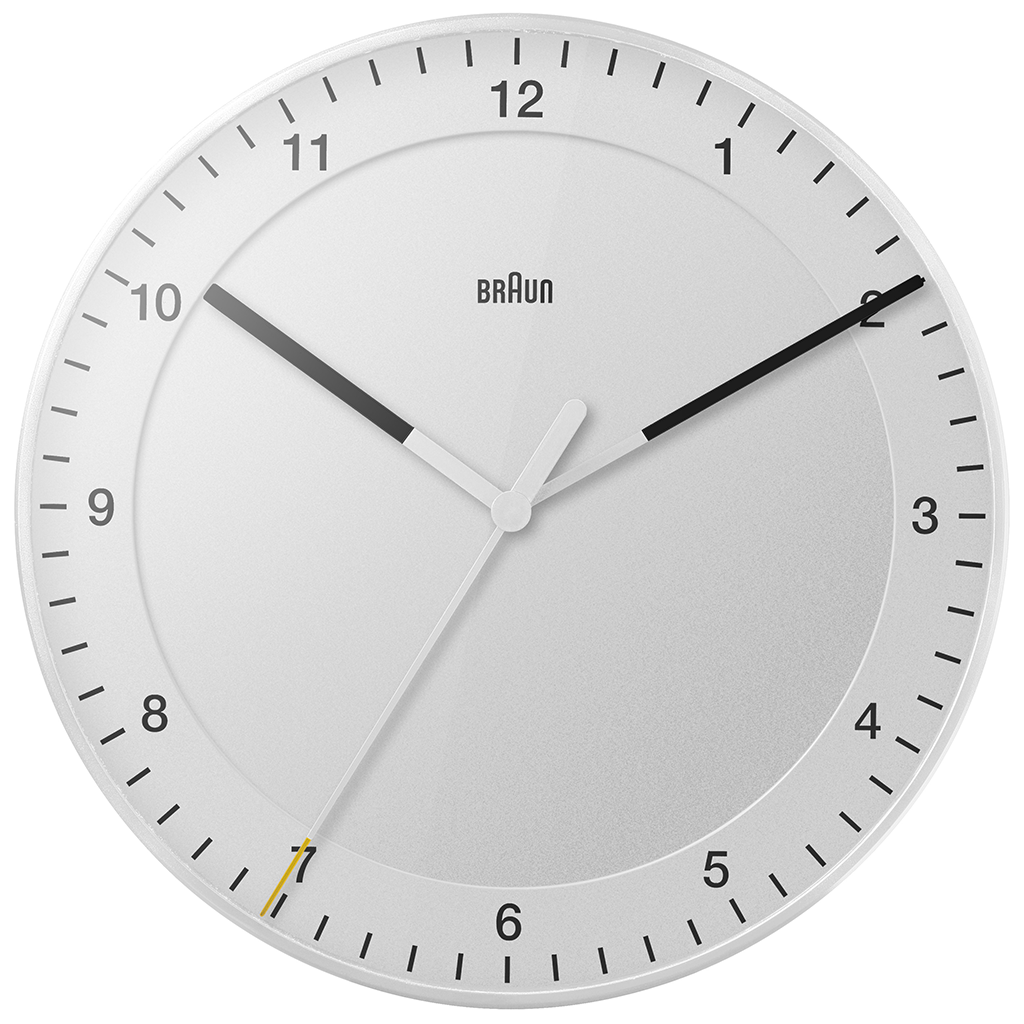 Braun BC17 Large Wall Clock, White (photo 6 of 16)