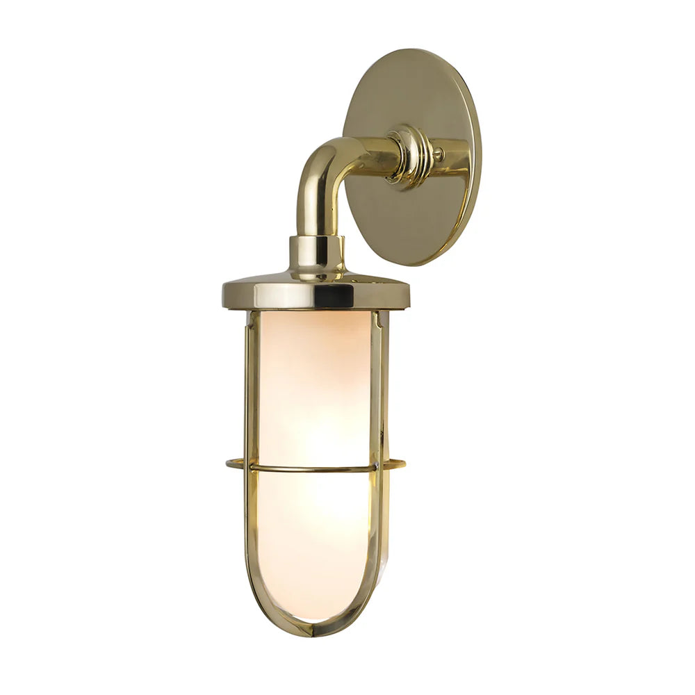 Weatherproof Ship's Well Glass Wall Light of Original BTC