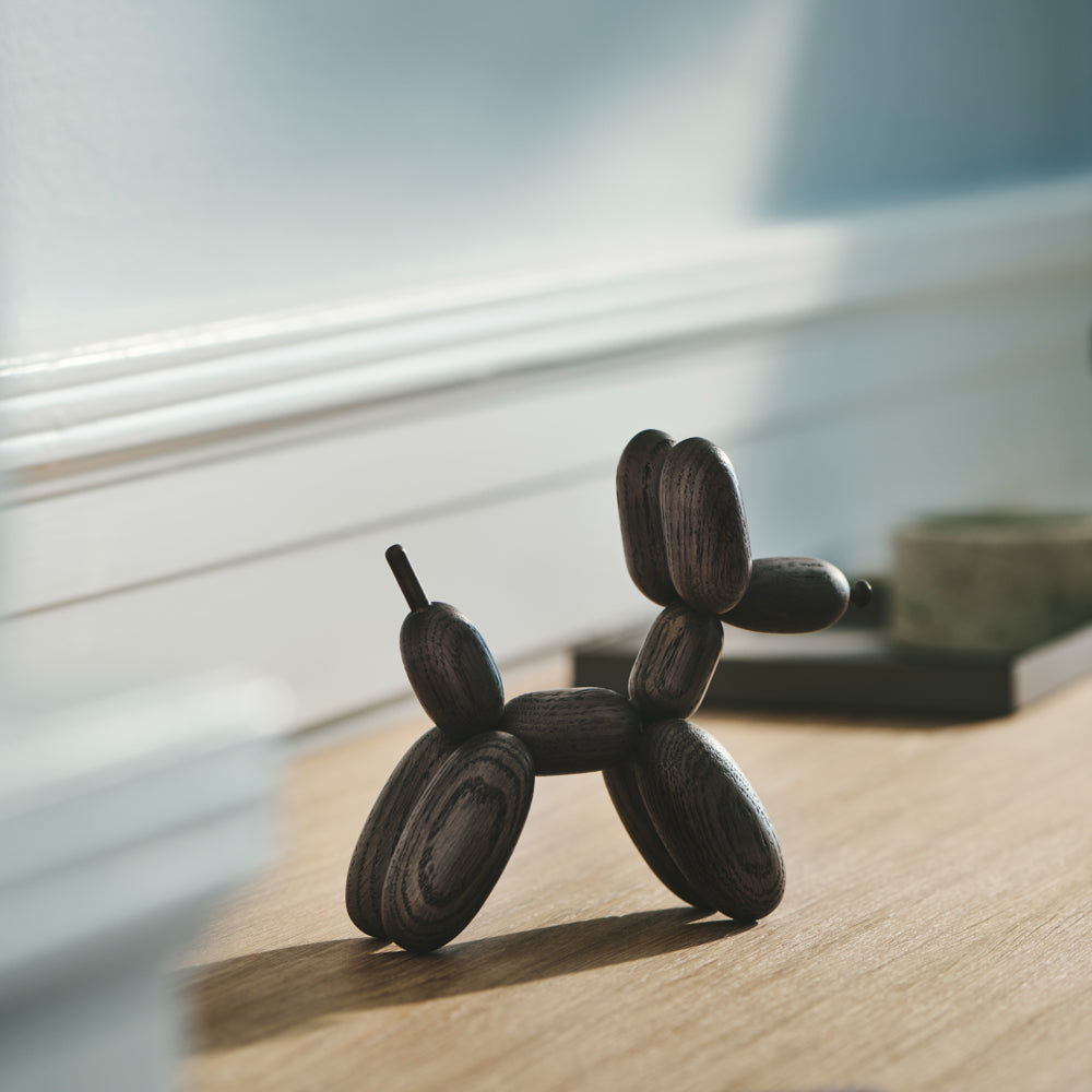 Boyhood Ballon d’Og wooden figure in smoked oak, view 13 (image 13)